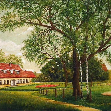 Gut-rattelvitz-parterre-b-hochwertig-sauna-kamin-etankstelle-spielscheune-15-000qm-parkland דירה